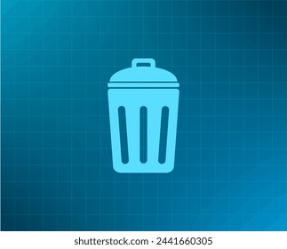 ballot box web icon. vector design