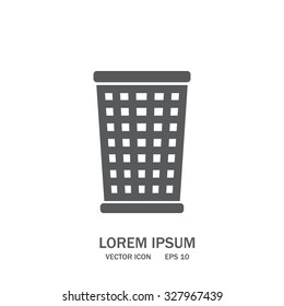 ballot box web icon. vector design
