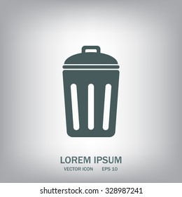 ballot box web icon. vector design