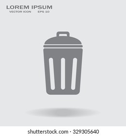 ballot box web icon. vector design