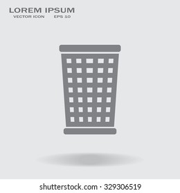 ballot box web icon. vector design