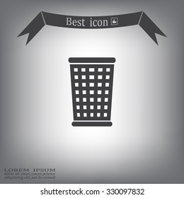 ballot box web icon. vector design