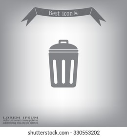 ballot box web icon. vector design