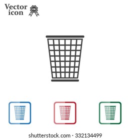 ballot box web icon. vector design