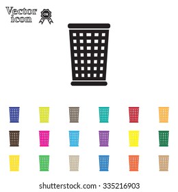 ballot box web icon. vector design