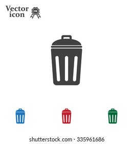 ballot box web icon. vector design