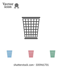 ballot box web icon. vector design