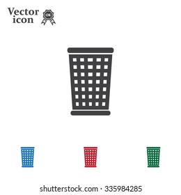 ballot box web icon. vector design