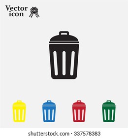 ballot box web icon. vector design