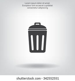 ballot box web icon. vector design