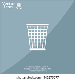 ballot box web icon. vector design