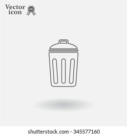 ballot box web icon. vector design