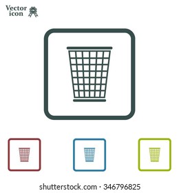ballot box web icon. vector design
