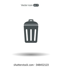 ballot box web icon. vector design