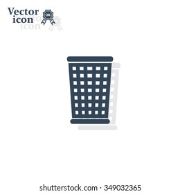 ballot box web icon. vector design