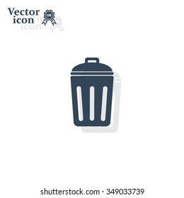 ballot box web icon. vector design
