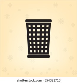 ballot box web icon. vector design