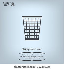 ballot box web icon. vector design