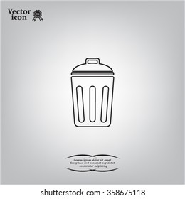 ballot box web icon. vector design