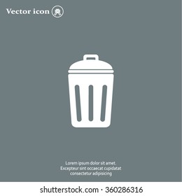 ballot box web icon. vector design