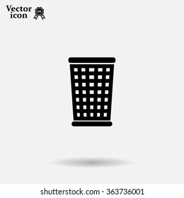 ballot box web icon. vector design