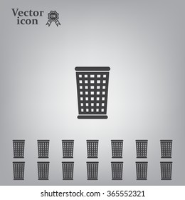 ballot box web icon. vector design