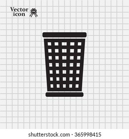 ballot box web icon. vector design
