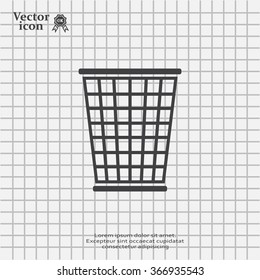 ballot box web icon. vector design