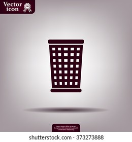 ballot box web icon. vector design