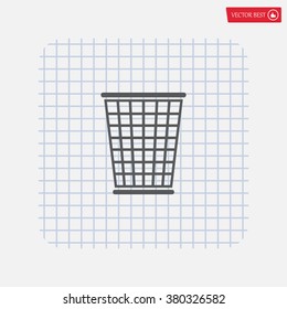 ballot box web icon. vector design