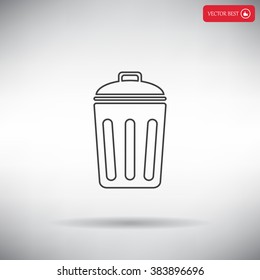 ballot box web icon. vector design