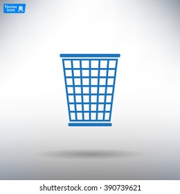 ballot box web icon, vector design