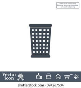 ballot box web icon. vector design