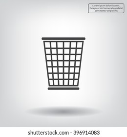 ballot box web icon, vector design