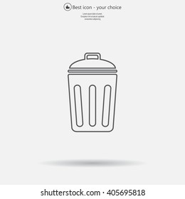 ballot box web icon. vector design