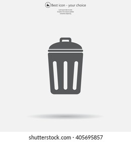 ballot box web icon. vector design