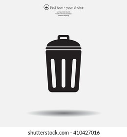 ballot box web icon. vector design