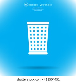 ballot box web icon. vector design