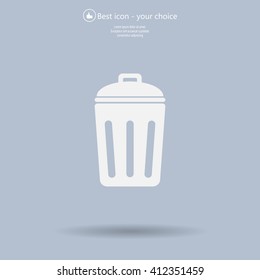 ballot box web icon. vector design