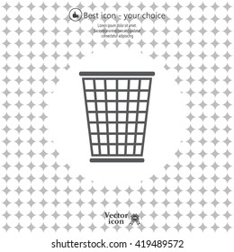 ballot box web icon. vector design