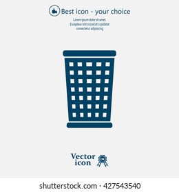 ballot box web icon. vector design