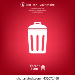 ballot box web icon. vector design