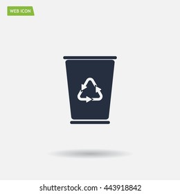 ballot box web icon. vector design
