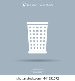 ballot box web icon. vector design