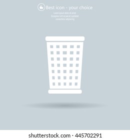ballot box web icon. vector design