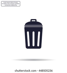 ballot box web icon. vector design