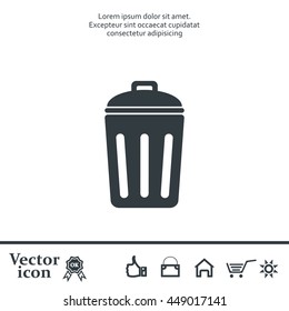 ballot box web icon. vector design