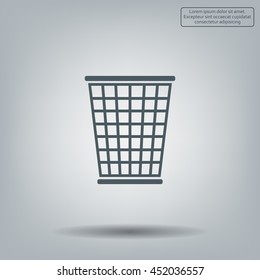 ballot box web icon. vector design