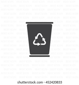 ballot box web icon. vector design