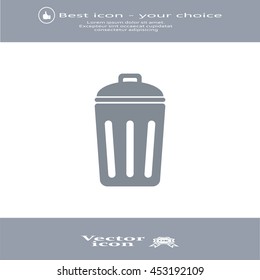 ballot box web icon. vector design
